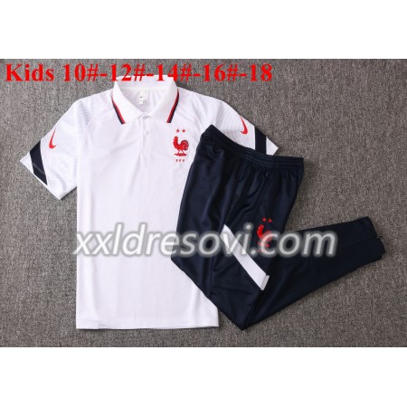 Francuska 2020-2021 Dječji Polo za Trening M002